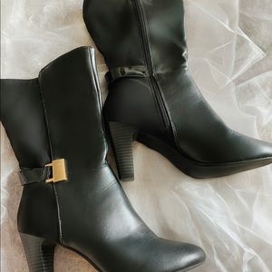 Black Karen Scott Boots With Heels